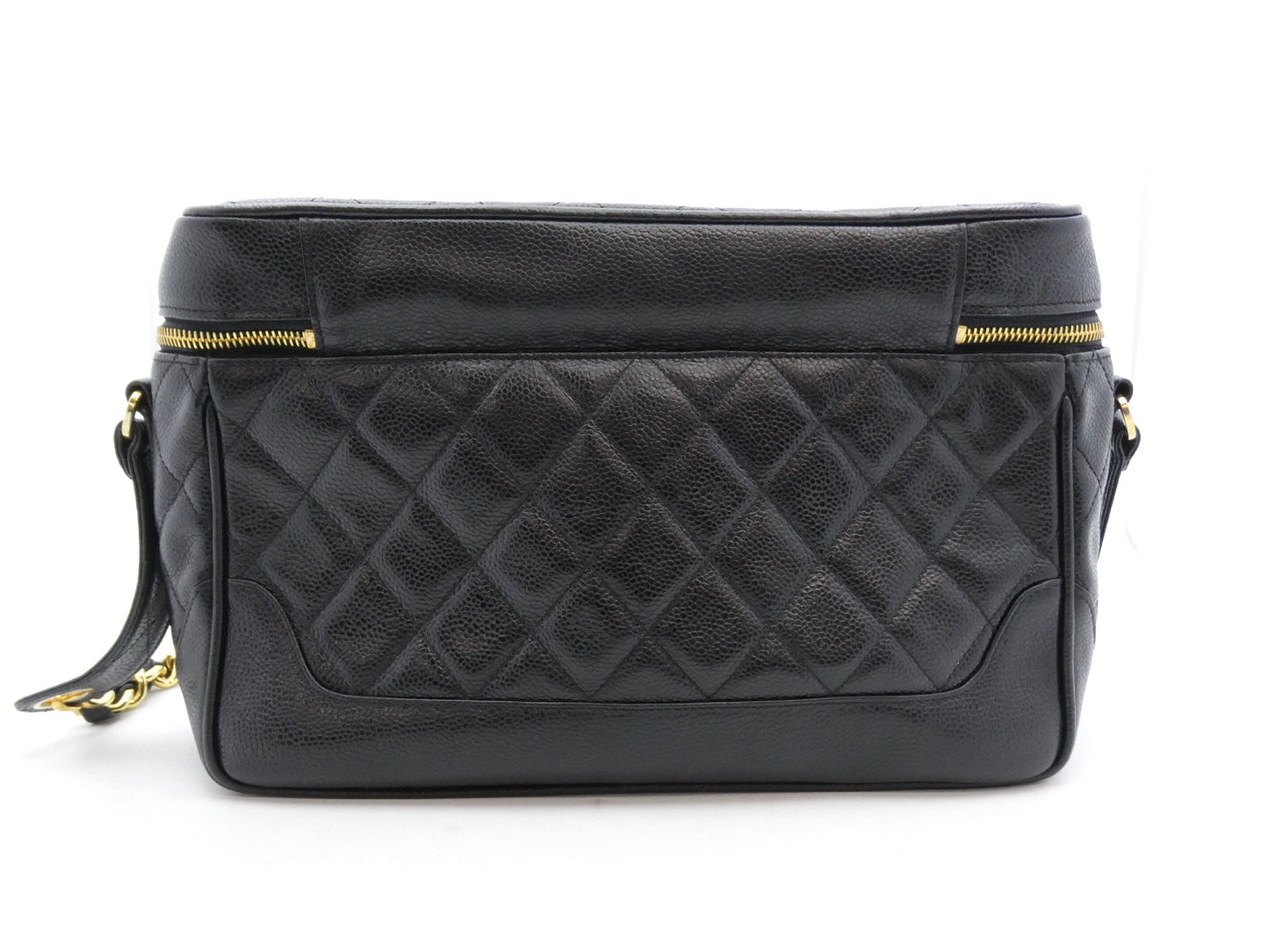 CHANEL Matlasse Caviar Skin Cocomark Chain Shoulder Bag