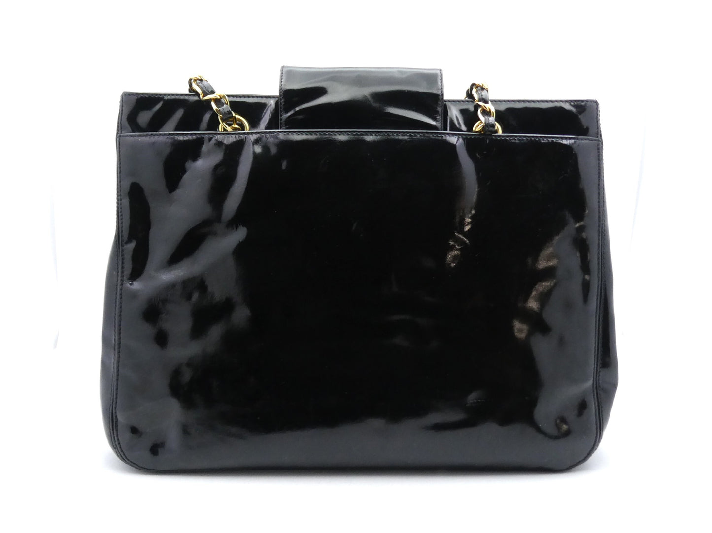 CHANEL Cocomark Enamel Chain Shoulder Bag