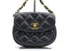 CHANEL Matlasse Cocomark Turnlock Chain Bag