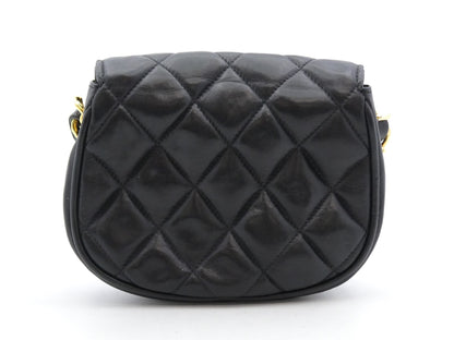 CHANEL Matlasse Cocomark Turnlock Chain Bag