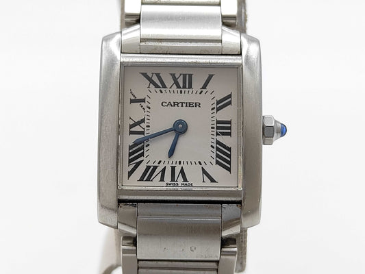 Cartier Tank Francaise SM W51008Q3 2384 442353CD Quartz Women's Watch