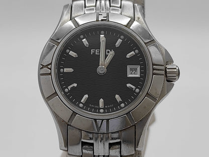 FENDI 001-2600L-899 Quartz Black Dial Women's Watch