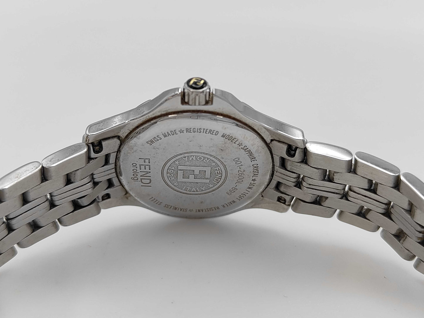 FENDI 001-2600L-899 Quartz Black Dial Women's Watch