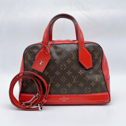 LOUIS VUITTON Monogram Dora PM 2WAY Handbag