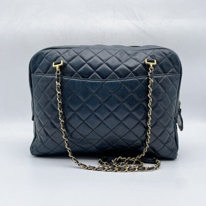 CHANEL Matlasse Chain Shoulder Bag with Seal Shoulder Bag