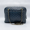 CHANEL Matlasse Chain Shoulder Bag with Seal Shoulder Bag