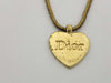 Dior Necklace Heart Necklace