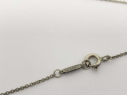 Tiffany&Co. Tiffany Return Toe Necklace Heart Tag SV925 3.4g Necklace