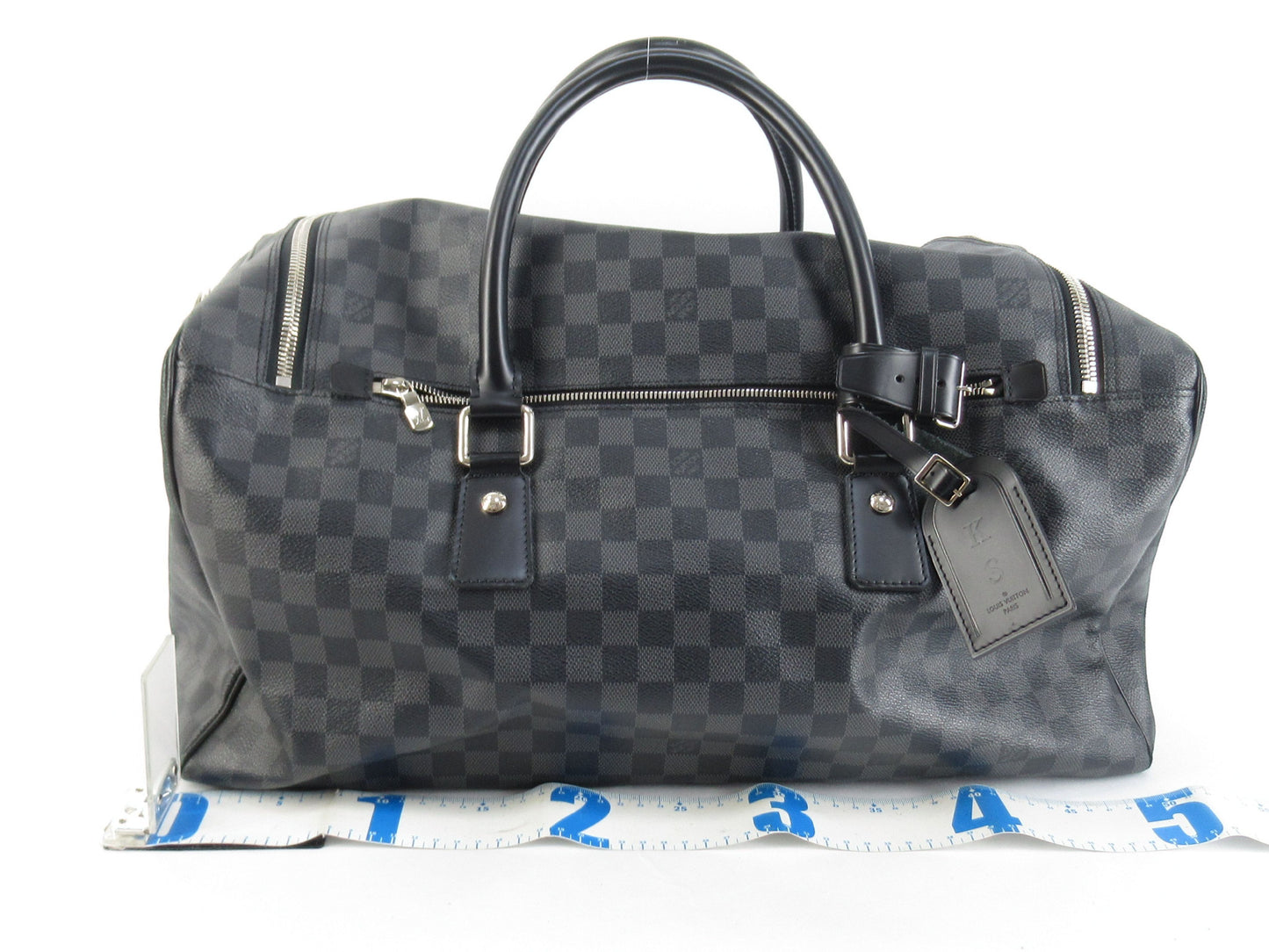 LOUIS VUITTON Damier Graffit Roadster 50 N48189 Boston Bag