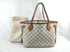 LOUIS VUITTON Damier Azure Louis Vuitton Damiere Zulu Neverful PM M40155 Tote Bag