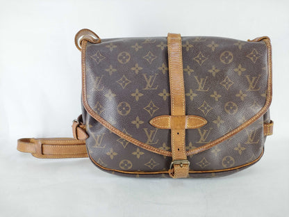 LOUIS VUITTON Monogram Louis Vuitton Saumur 30 M42256 Shoulder Bag