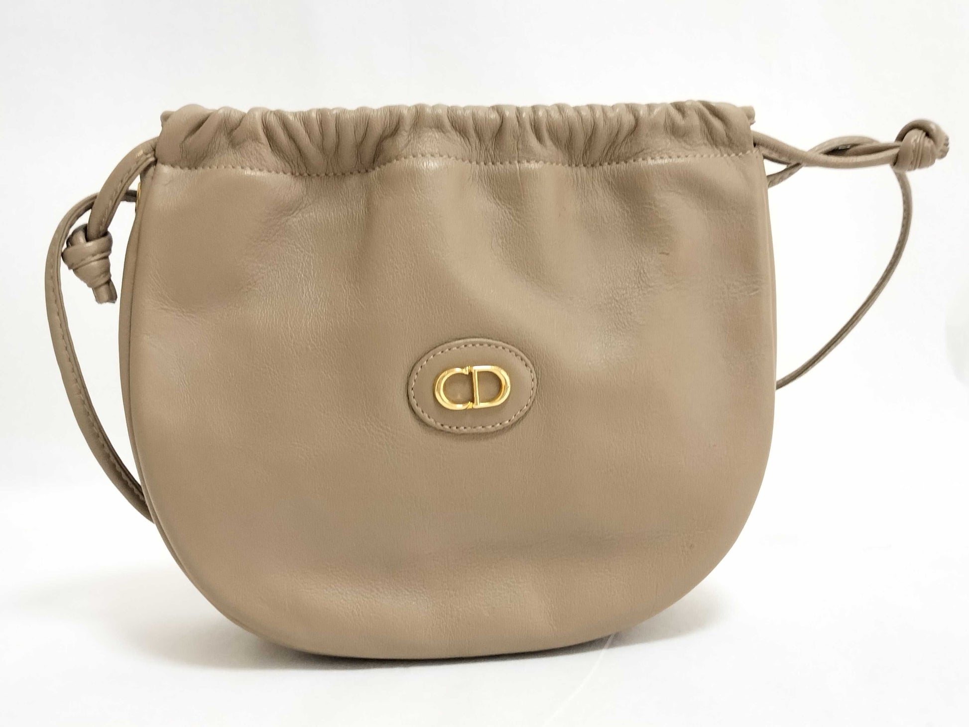 Dior Christian Dior Shoulder Bag Beige Shoulder Bag
