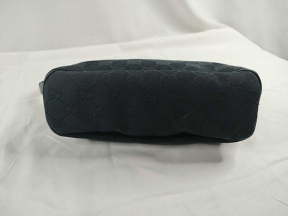 GUCCI GG Canvas Gucci GG Canvas Bag Sherry Black Handbag