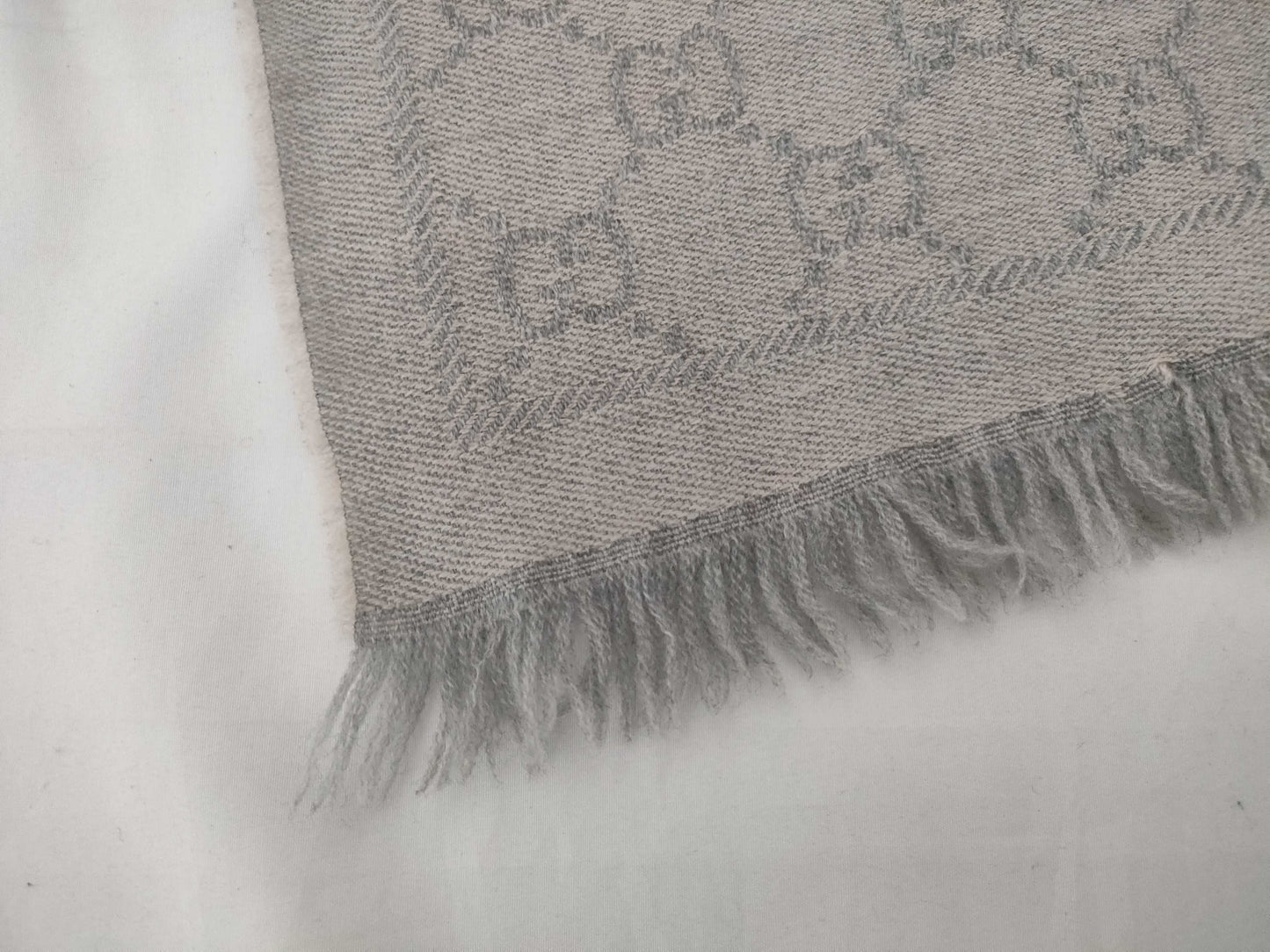 GUCCI Gucci GG Muffler Gray Other Accessories