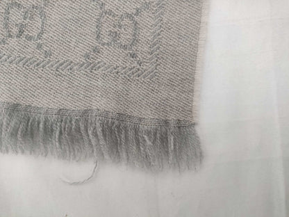 GUCCI Gucci GG Muffler Gray Other Accessories