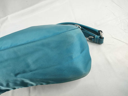PRADA Nylon Prada Handbag Blue Handbag