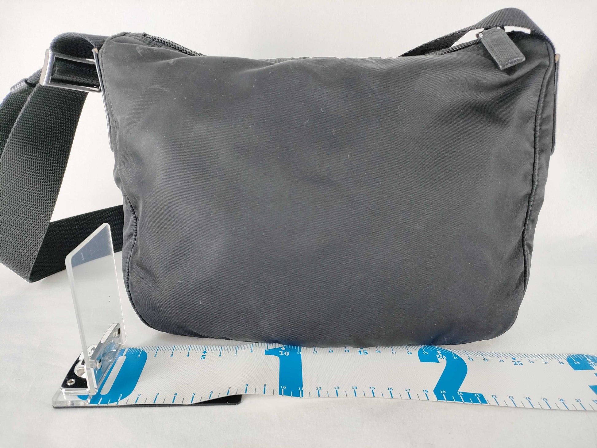 PRADA Nylon Prada Shoulder Bag Black Shoulder Bag