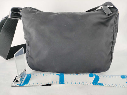PRADA Nylon Prada Shoulder Bag Black Shoulder Bag