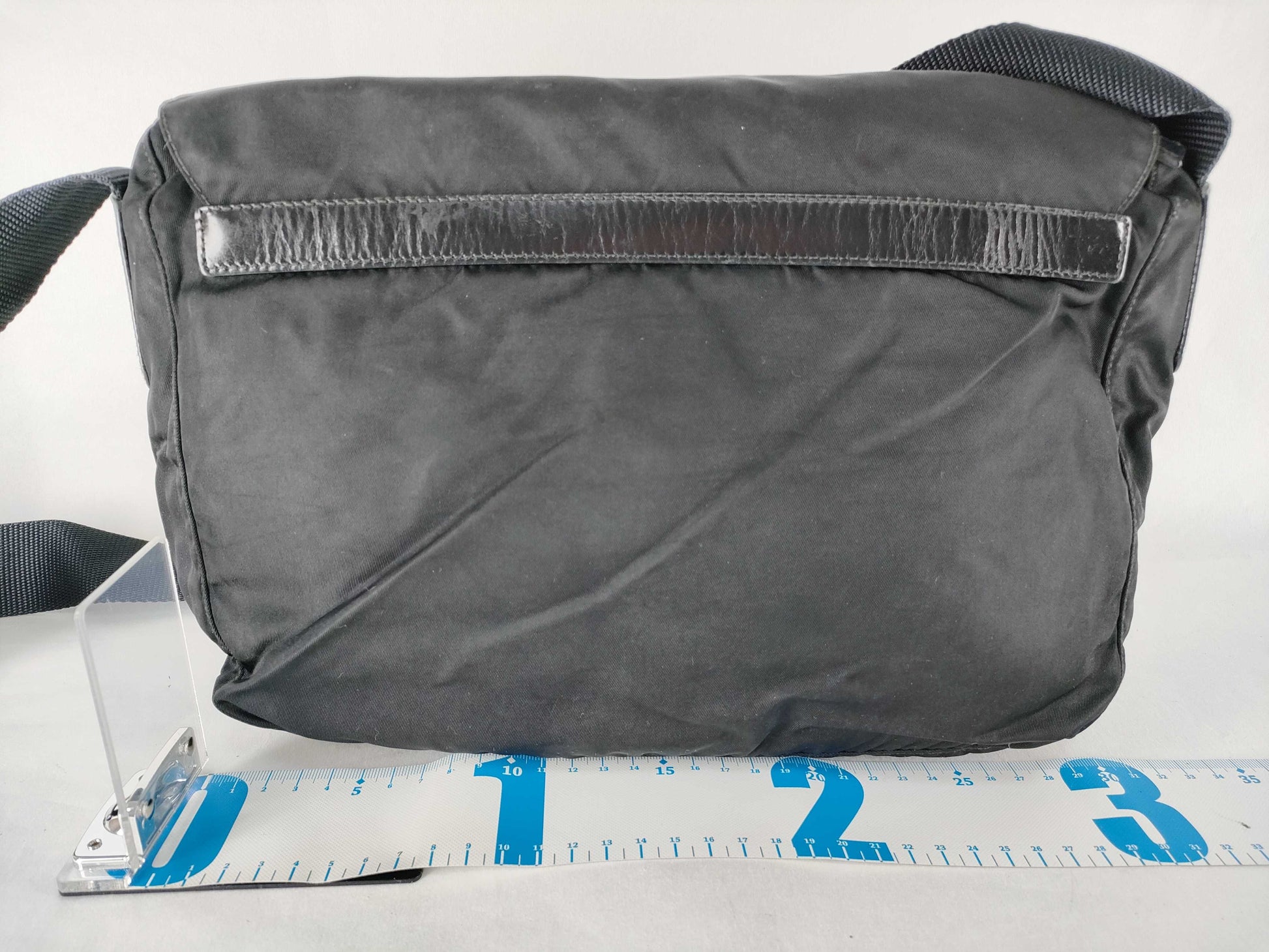 PRADA Nylon Prada Shoulder Bag Black Shoulder Bag