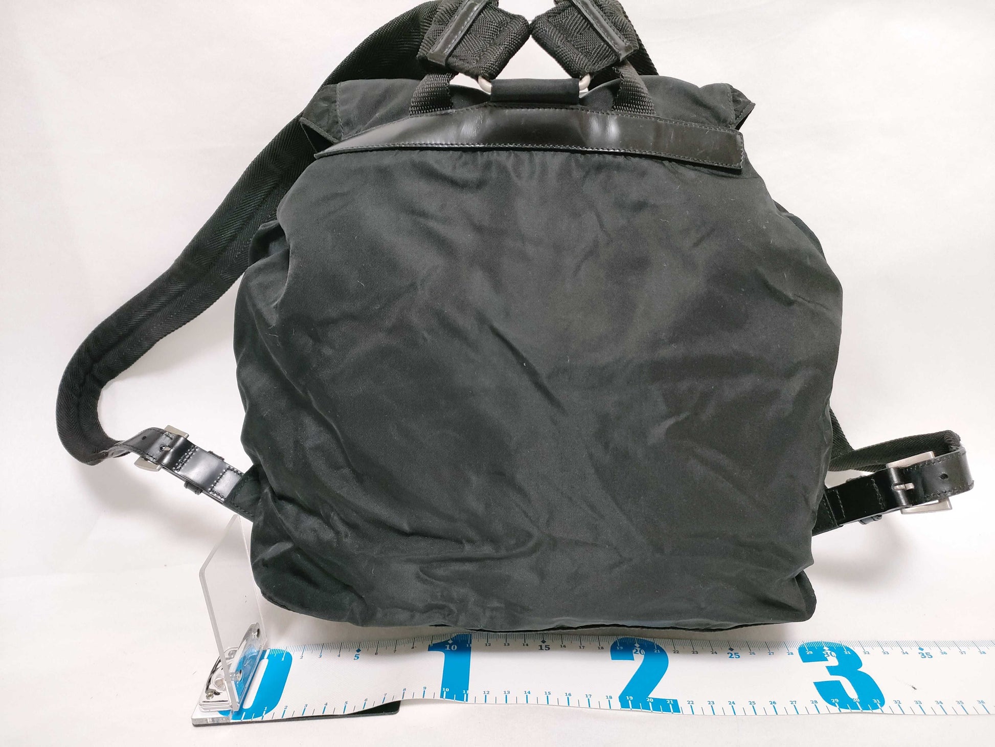 PRADA Nylon Prada Backpack Black Rucksack