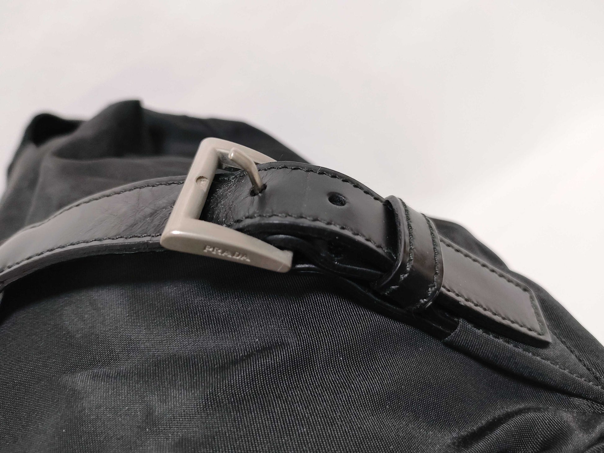 PRADA Nylon Prada Backpack Black Rucksack