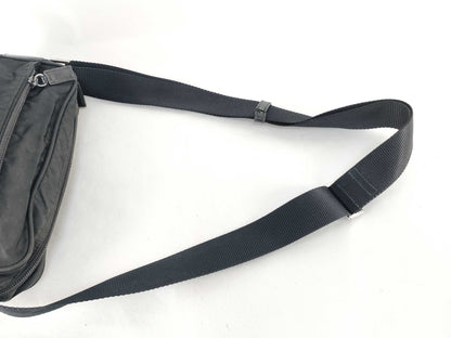 PRADA Nylon Prada Shoulder Bag Black Shoulder Bag