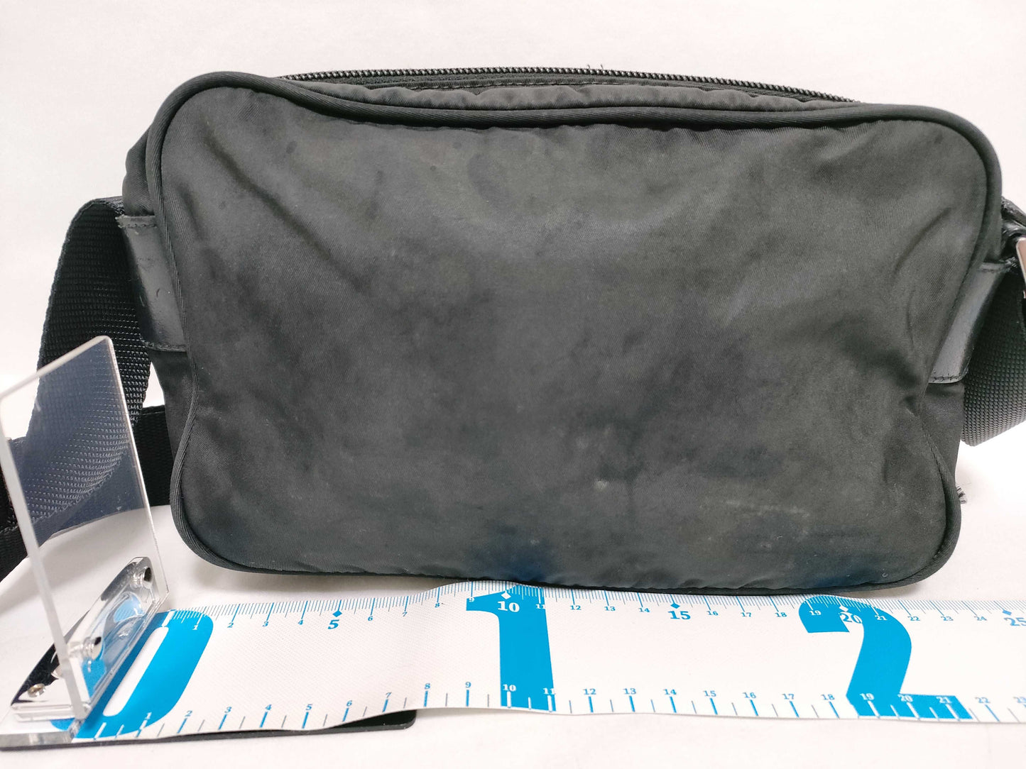 PRADA Nylon Prada Shoulder Bag Black Shoulder Bag