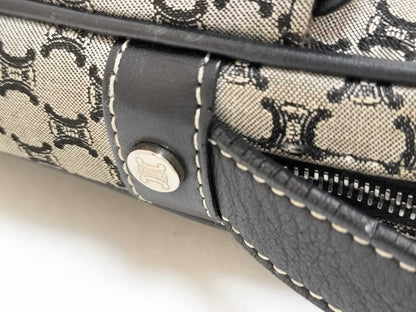 CELINE Celine Shoulder Bag Macadam Print Shoulder Bag