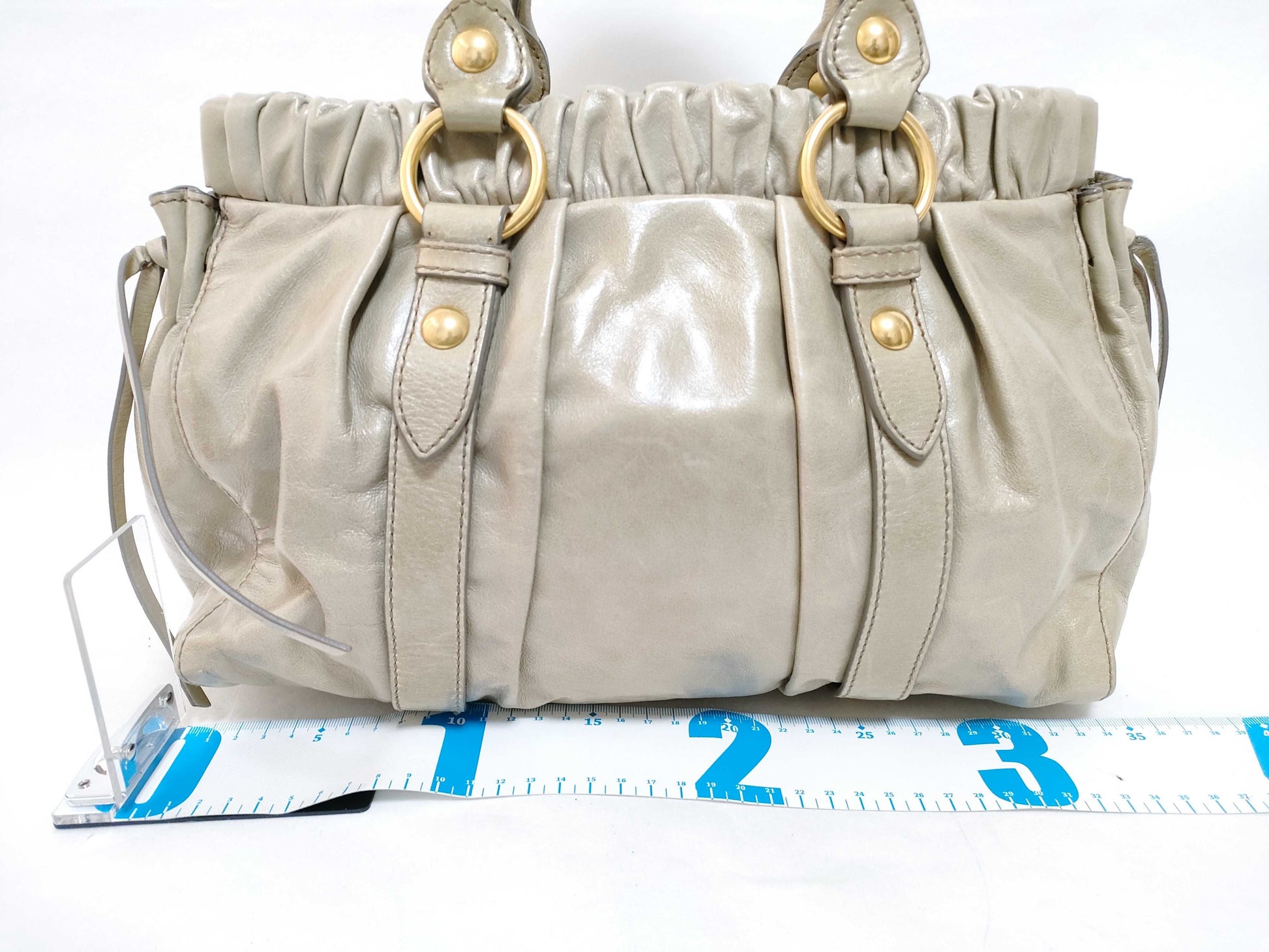 miu miu miu 2way handbag with long strap handbag