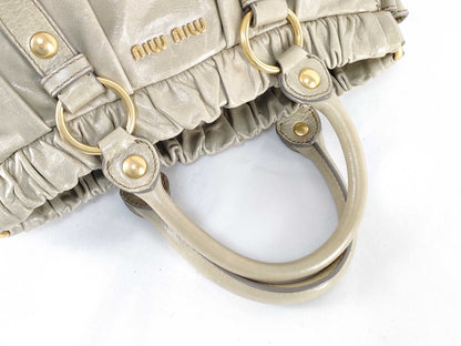 miu miu miu 2way handbag with long strap handbag