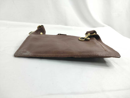 BOTTEGA VENETA Intrecciato Pouch Brown Pouch