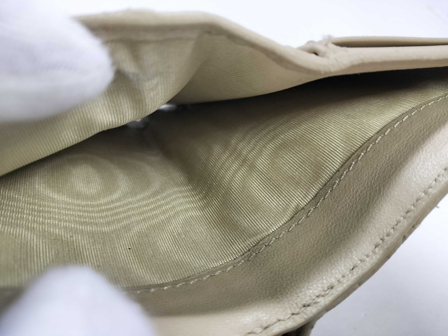 Dior Christian Dior Wallet Canage Beige Wallet