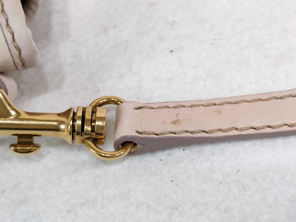 Miu Miu Miu 2WAY Handbag with Long Strap Turnlock Pink Shoulder Bag