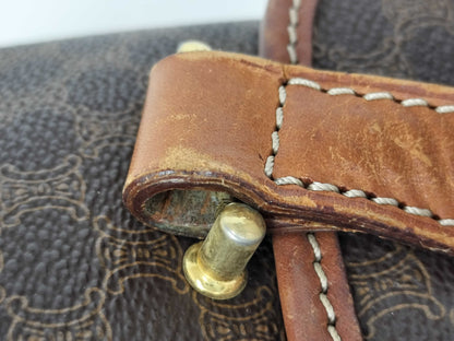 CELINE Celine Handbag Macadam Print Handbag