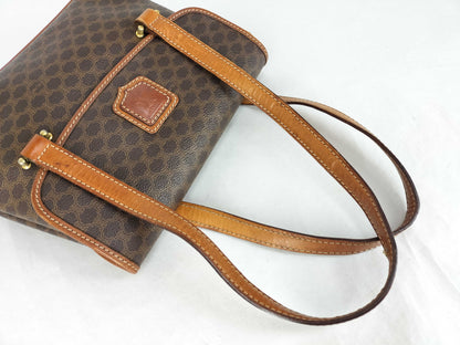 CELINE Celine Handbag Macadam Print Handbag