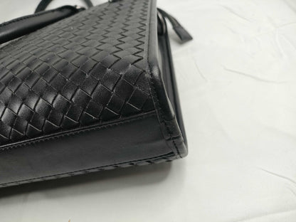 BOTTEGA VENETA Intrecciato Intrecciato Intrecciato Handbag Business Bag Black Business Bag