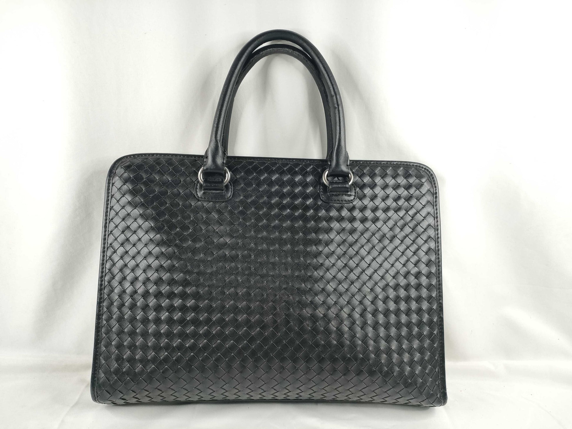 BOTTEGA VENETA Intrecciato Intrecciato Intrecciato Handbag Business Bag Black Business Bag