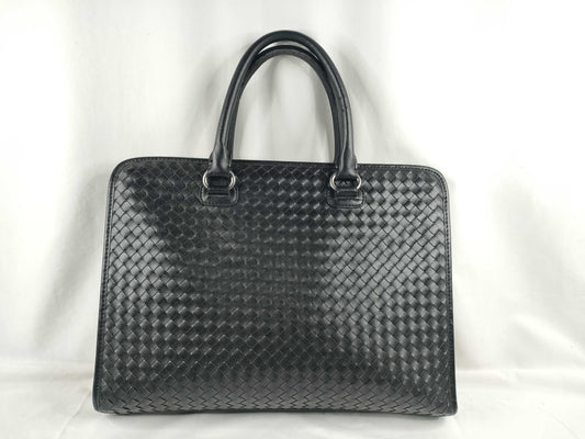 BOTTEGA VENETA Intrecciato Intrecciato Intrecciato Handbag Business Bag Black Business Bag