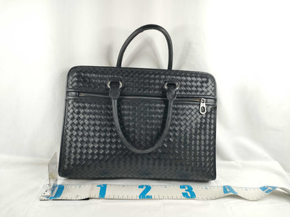 BOTTEGA VENETA Intrecciato Intrecciato Intrecciato Handbag Business Bag Black Business Bag