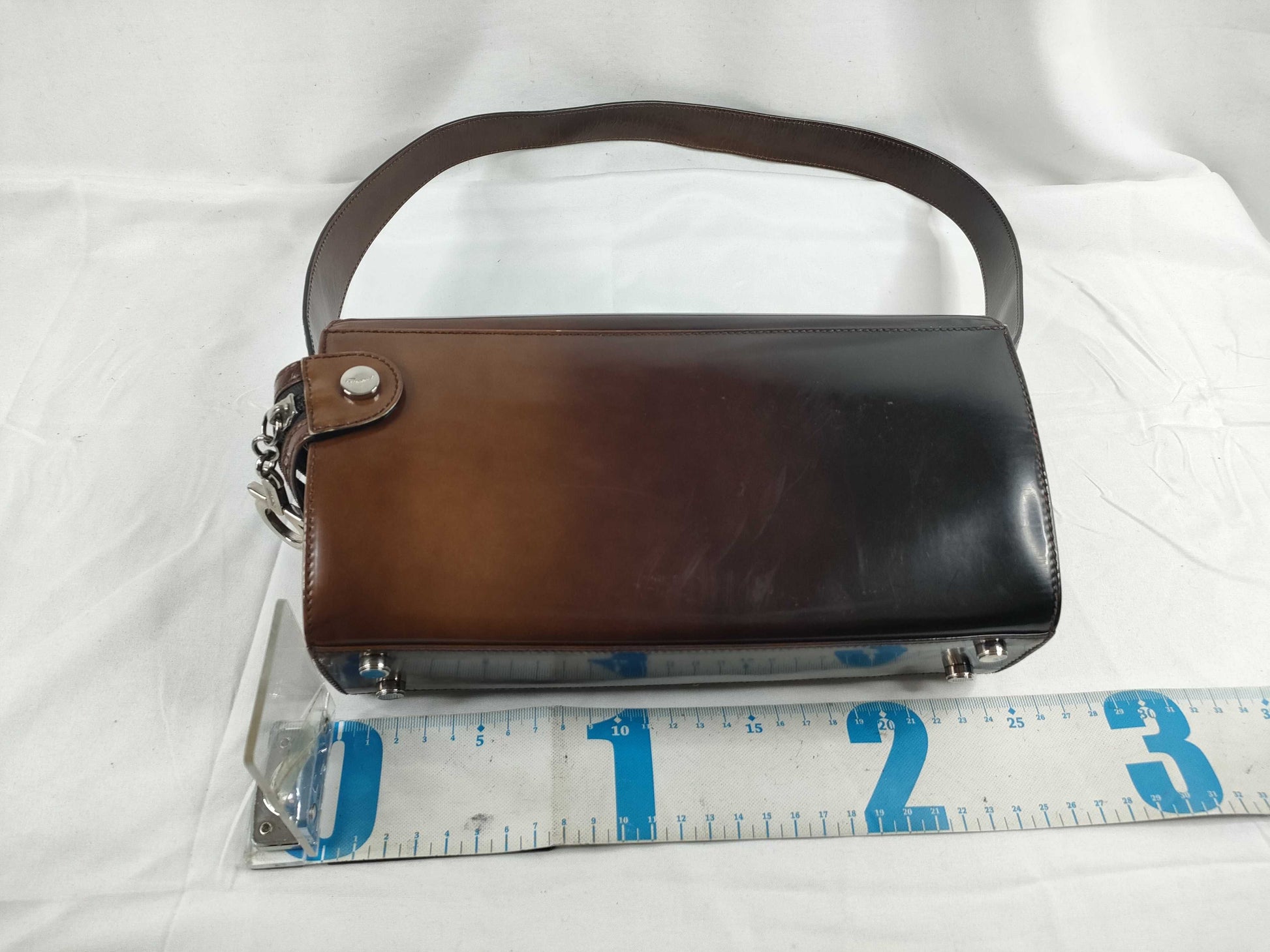 Salvatore Ferragamo One Shoulder Bag Brown Shoulder Bag