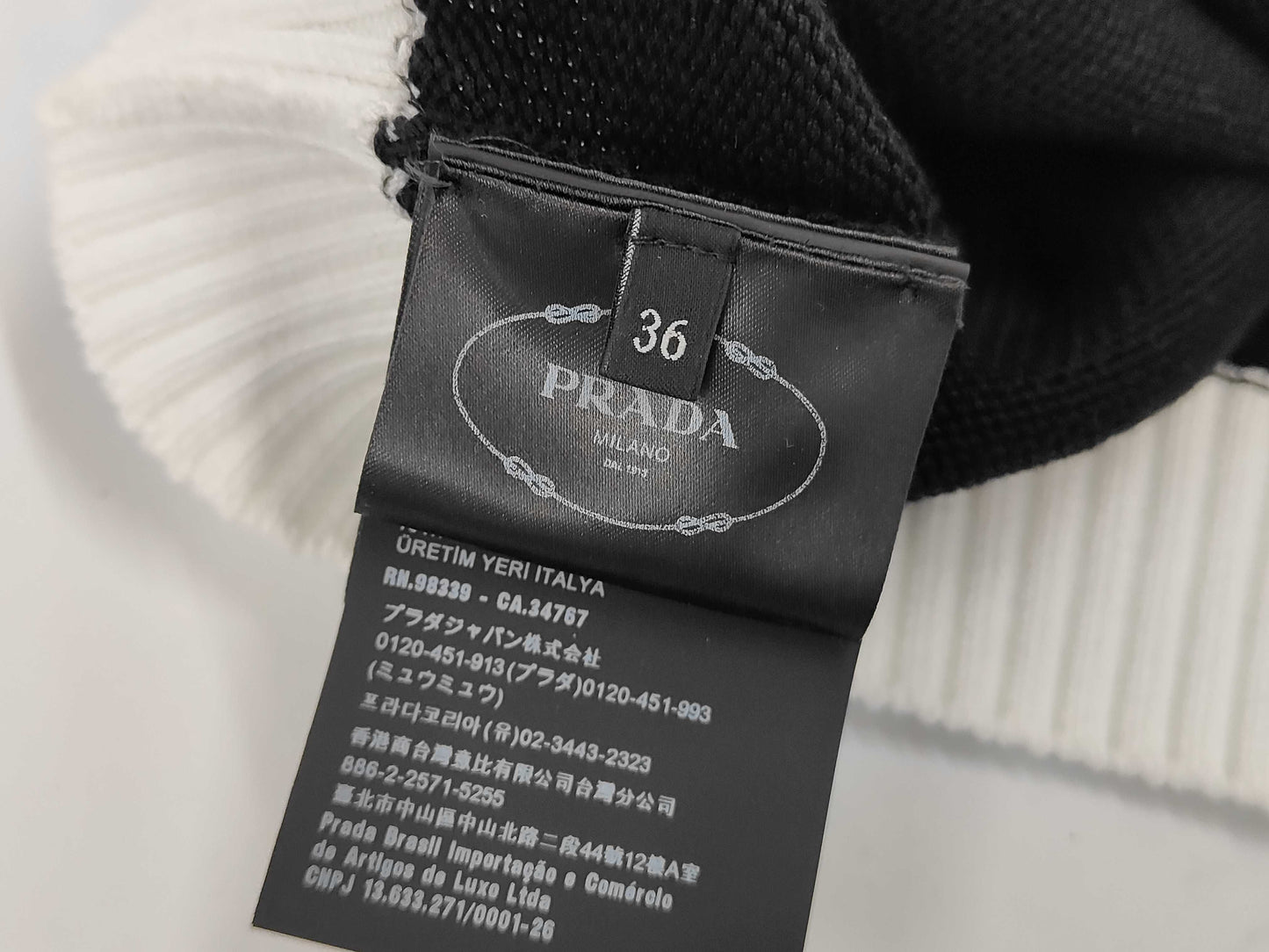 PRADA Knit P24I1R 2023 Size 36 Tops