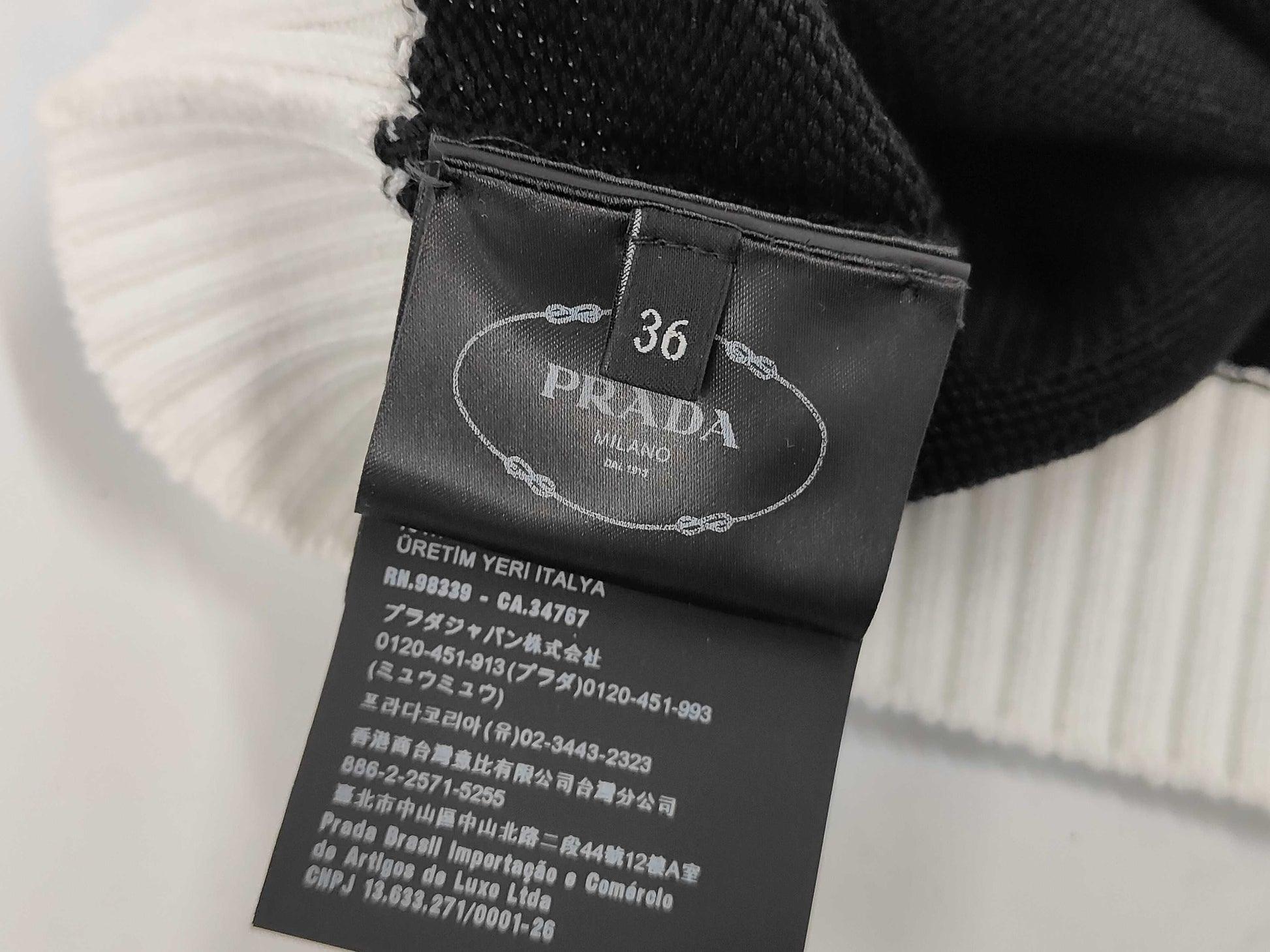 PRADA Knit P24I1R 2023 Size 36 Tops