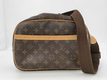 LOUIS VUITTON Monogram Reporter PM Shoulder Bag