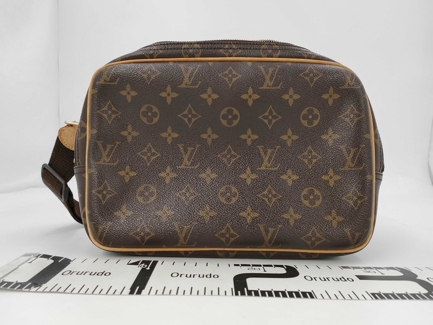 LOUIS VUITTON Monogram Reporter PM Shoulder Bag