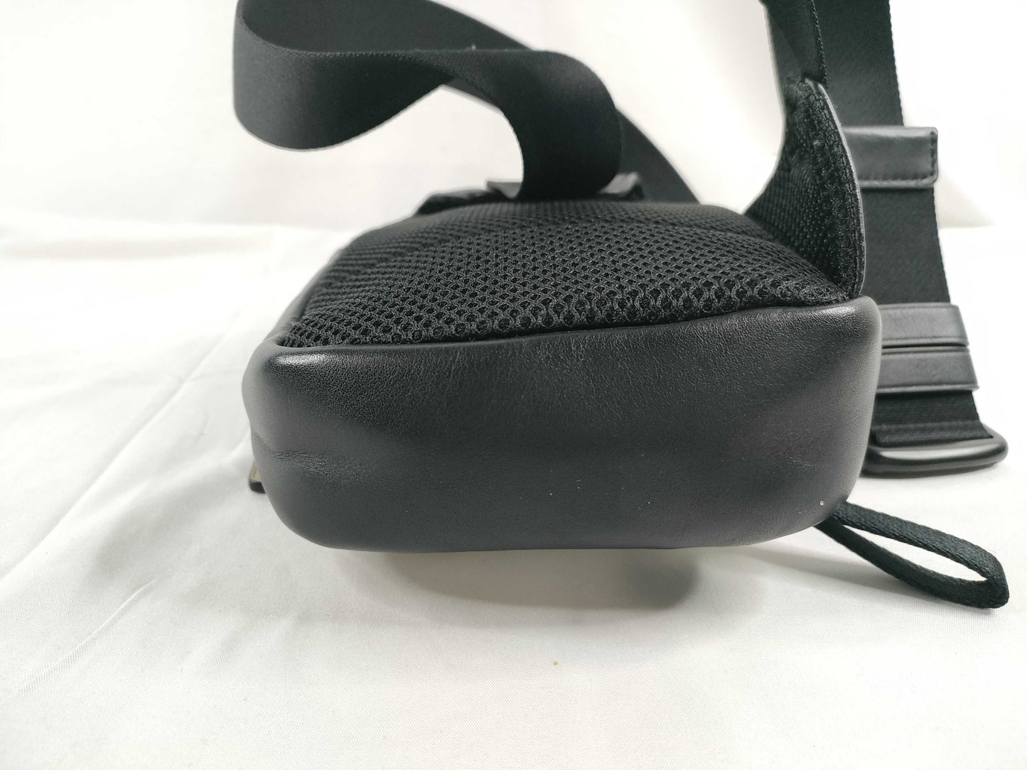 COACH Shoulder Bag Beige x White Shoulder Bag