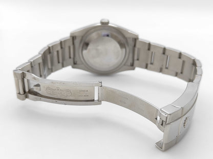 ROLEX 116234 D963026 Black Roman Oyster Breath Men's Watch