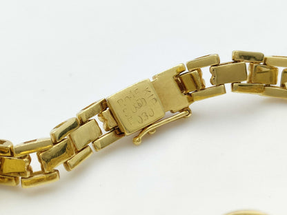 R 0.45ct S 0.50ct E 0.30ct Diamond 18K Gold 19.3g Bracelet/Bangle 