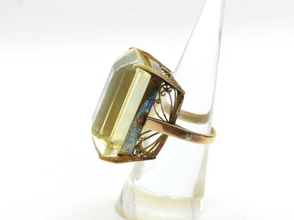 Colored Stone K18 20.1g Ring 