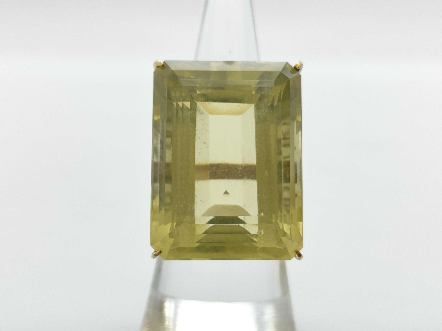 Colored Stone K18 20.1g Ring 