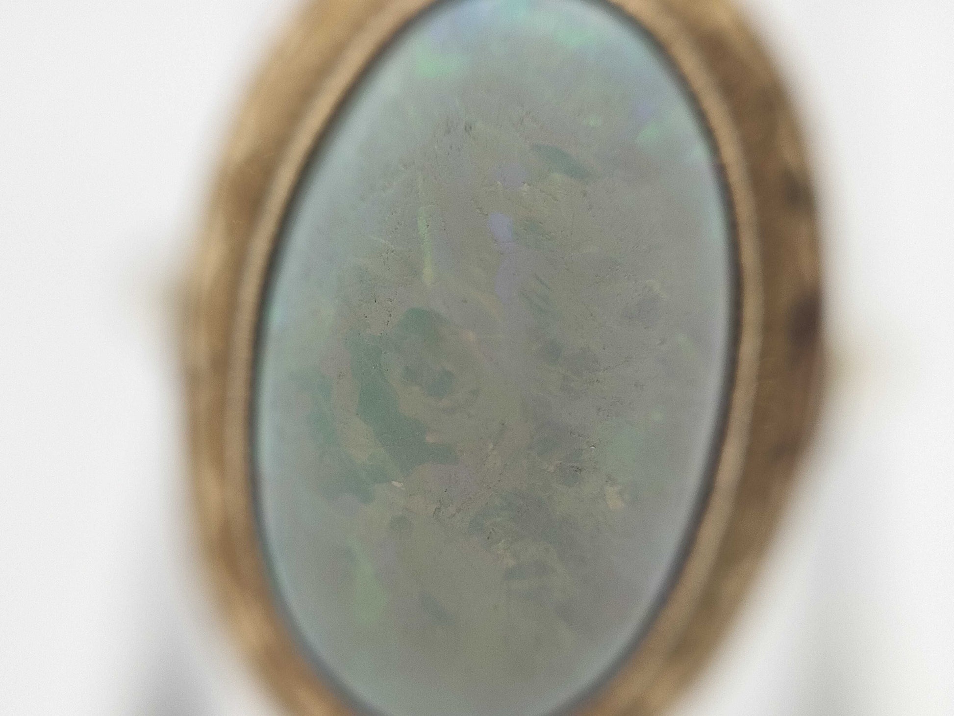 Colored Stone K18 2.6g Ring 